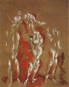 Delaunay, Robert The three Graces oil